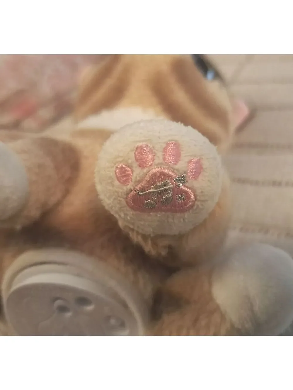 Pets Alive Smitten Kitten Ginger Purring Plush Toy 7